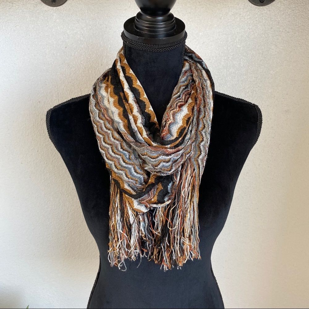 Soft Chevron Scarf